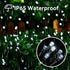 Solar String Lights Outdoor Waterproof Fairy Lights 39ft 100L 8 Modes Solar Powered Garden Light for Christmas Halloween,Wedding, Party, Patio,Tre...