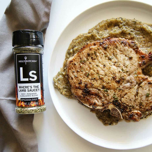 Spiceology & Hell's Kitchen - Where's The Lamb Sauce - Mint, Rosemary and Balsamic Spice Blend - All-Purpose Seasoning - 2.3 oz...