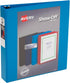 Avery Economy View Binder, 1.5" Rings, Color (Black, Light Blue, Navy Blue, Red) Will Vary, 1 Binder (12058)...
