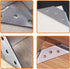 20Pack Universal Furniture Corner Braces Connector with 140 Screws, a Z-Shaped Double Head Screwdriver - Stainless Steel Trapezoidal Bracket for T...