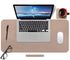 ?Boutilon Leather Mouse Pad,Extended Desk Pad for Keyboard and Mouse Non-Slip Study Desk Writing Pad Desktop Protector for Home Office Accessories...