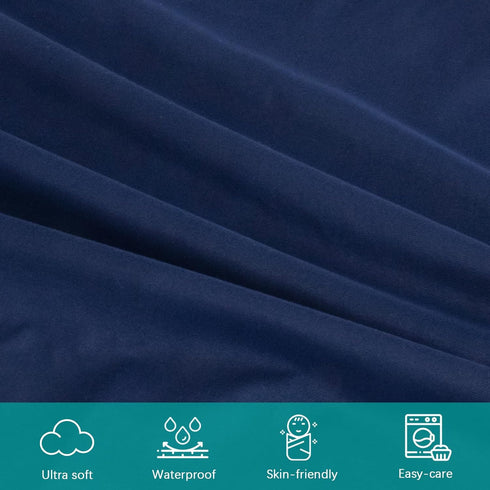 Changing Pad Cover Waterproof, 2 Pack Diaper Change Table Sheets for Baby Boys Girls, Fitted Cradle Sheets for 32"x16" Contoured Pad, Breathable &...