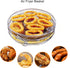 Air Fryer Racks Three Stackable Dehydrator Racks 304 Stainless Steel Air Fryer Basket Toast Rack Air Fryer Accessories Fit All 4.2-5.8QT Air Fryer...