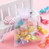 100 Count Organza Drawstring Gift Bags for Jewelry,Necklace, Sheer Fabric 4x6 Inch Mesh White Medium Size Treat Pouch for Baby Shower,Christmas,Bi...
