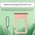 for iPhone 8 Plus Gold Single SIM Card Tray Slot Replacement 8Plus Card Holder Adapter Single SIM Version with Waterproof Rubber Ring SIM Ejector ...