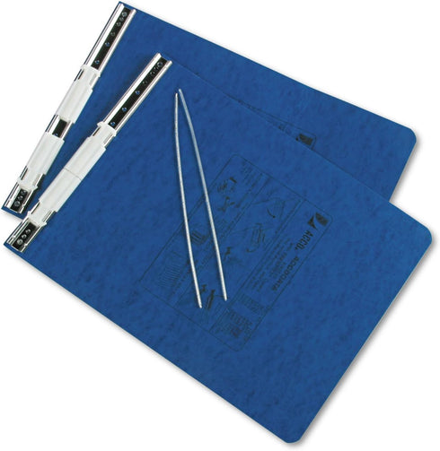 ACCO PRESSTEX Covers w/ Hooks, Unburst, 9 1/2 x 11 Sheets, Dark Blue (54113)...