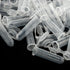 100PCS 2ml Centrifuge Tubes with Round Bottom Graduated Pointed Bottom and Screw Cap for Sample Storage, Leak-Proof Laboratory Equipment...