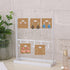 Kraft Paper Color Clamshell Hanging Brown Paper Earrings Display Card 2 x 2 inches...
