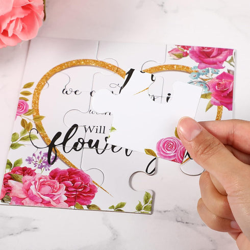 Flower Girl Puzzle Game, Cute We Can't Say I Do without You, Flower Girl, Puzzle Game for Children, Weddings, Bridesmaids, Adults, Families, Parti...