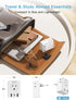 European Travel Plug Adapter, US to Europe Plug Adapter with 4 AC Outlets 3 USB Ports (2 USB A & 1 USB C), International Plug Adapter Charger for ...
