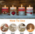 100pcs ECO Wicks for Soy Candles, 6 inch Pre-Waxed Candle Wick for Candle Making,Thick Candle Wick with Base...