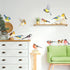 DECOWALL DS2-8038 Little Birds Kids Wall Stickers Wall Decals Peel and Stick Removable Wall Stickers for Kids Nursery Bedroom Living Room (Small) ...