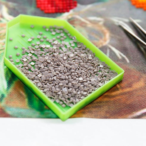 Tray Organizer Accessories Art Painting Beads Sorting Storage Containers Diamond Art Tools Kits for Glitter Rhinestones 5D Diamond Embroidery Craf...