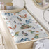 Fairytale Dragons Castle Changing Pad Cover Watercolor Dragon Princess Knight Moon Clouds Baby Nursery Diaper Change Pad Sheets for Boy Girl Soft ...