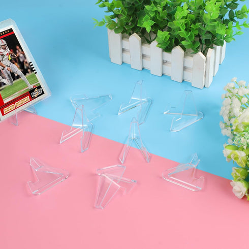 28Packs Card Display Stand, Card Stand, Card Stands for Sports Cards, Trading Card Stand, Acrylic Material, 2.1 Inch Tall...