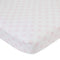 NoJo Serendipity - Pink Elephant Print 100% Cotton Fitted Crib Sheet, White, Pink...