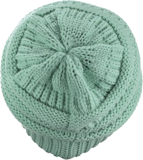 C.C Trendy Warm Chunky Soft Stretch Cable Knit Beanie...