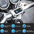 DROK RV Battery Monitor 12v - LCD Display Golf Cart Battery Meter 10-100v, Car Voltage Meter Temperature Gauge for DIY Project...