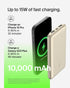 Belkin BoostCharge USB-C Portable Charger 10k Power Bank w/ 1 USB-C Port and 2 USB-A Ports with USB-A to USB-C Cable for iPhone 15, 15 Plus, 15 Pr...