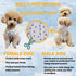 Dog Recovery Suit Post Surgery Shirt for Puppy, Wound Protective Clothes for Animals(pink white stripe-XL)...