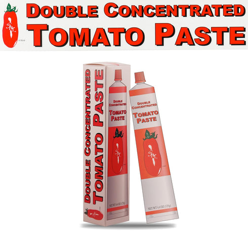 SMT San Merican Tomato Double Concentrated Tomato Paste, Imported from Italy, 4.4 oz (Pack of 2)...