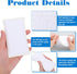 12 Pcs Interior Scrubbing Sponge for Leather Plastic Car Microfiber Kitchen Sponge Household Cleaning Sponges Double Sided Dish Sponge Cleaning Ki...