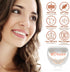 4 Pack Orange Kids Mouth Guard for Grinding Teeth, Moldable Kid Mouth Guard for Clenching Teeth at Night, Comfortable Mouthguard Stops Bruxism, TM...