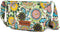 Malirona Women 's Durable Small Floral Crossbody Bag Canvas Messenger Handbag Multi Pocket Travel Satchel Purse...