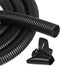 CrocSee 10ft - 1 inch Flame Retardant Split Wire Loom Tubing with Installation Tool - Flexible Wire Covers Cord Protectors - Black...
