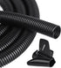 CrocSee 10ft - 1 inch Flame Retardant Split Wire Loom Tubing with Installation Tool - Flexible Wire Covers Cord Protectors - Black...