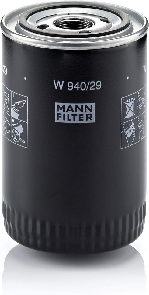 Mann Filter Spin-on Oil Filter - W940/29...