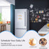 Acrylic Magnetic Dry Erase Board for Fridge, 13x9" Clear Acrylic Dry Erase Calendar Board for Refrigerator, Magnetic Acrylic Board Meal Planner Mo...