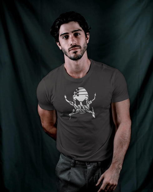 Custom Skull Welder Stencil with Stars & Stripes 5.5" x 5.5" - Patriotic Design for Industrial Crafts...