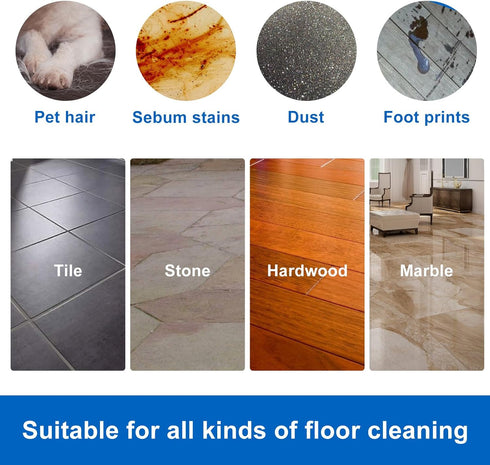 S3501 2 Pcs Steam Pocket Mop Microfiber Pads for Shark Steam Mop S3501 S3601 S2901 S2902 S3550 S3801 S3901 SE450 S3601D S3901D for All Hard Floors...