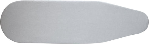Household Essentials 2017 Stowaway Ironing Board Replacement Pad and Cover | 41" x 11.5" | Silver Silicone, Pack of 1...