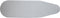 Household Essentials 2017 Stowaway Ironing Board Replacement Pad and Cover | 41" x 11.5" | Silver Silicone, Pack of 1...