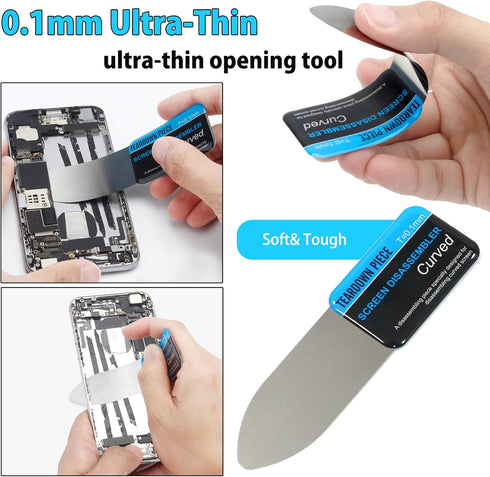 19 in 1 Electronics Repair Tool Kit, Spudger Pry Opening Tool Screwdriver Set for iPhone, Laptop, iPad, Cell Phone, MacBook, Tablet, Computer, Ele...