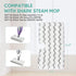 4 Pack S3501 S3601 Steam Pocket Mop Pads for Shark S3500 Series S3501 S3601 S3550 S3901 SE450 S3801CO S3601D S2901 S2902 Steam Mop Pads Washable...