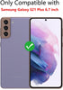 bersem [2+2 Pack Privacy Screen Protector for Samsung Galaxy S21 Plus, 6.7 Inch with Tempered Glass Camera Lens Protector, Anti-Spy Flexible TPU F...