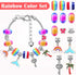 Acejoz 85 Pcs Charm Bracelet Making Kit, DIY Charm Bracelets Beads for Adults and Beginner Jewelry Making Kit...