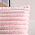 Super Soft Throw Pillow Cover 20x20 Double Side Home Decor Faux Fur Pillowcase Bold Stripe Extra Thick Cushion Cover for Couch 100% Polyester, 50x...