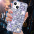 Bonitec Compatible with iPhone 13 Case for Women 3D Glitter Sparkle Bling Case Luxury Shiny Crystal Rhinestone Diamond Bumper Clear Gems Cute Prot...