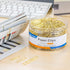 Paper Clips, 500 PCS Paper Clips Assorted Sizes, Gold Paper Clip, Small, Medium and Large Paper Clips...