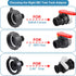 275 330 IBC Tote Adapter, Food Grade IBC Drain Adapter,Water Hose Male Adapter for Garden Hose,2.44”Fine Thread ×3/4”Male G Hose...