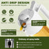 Oil Spray Bottle, 2 in 1 Oil Spray and Oil Container, 470ml/ 16oz Olive Oil Spray Bottle,Cooking Oil Spray Glass for Used for Air Fryer, Baking, G...