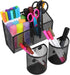 Magnetic Pencil Holder, Metal Strong Magnet Pen Cup Magnetic Marker Storage Basket Organizer to Hold Whiteboard Refrigerator Fridge Locker Accesso...