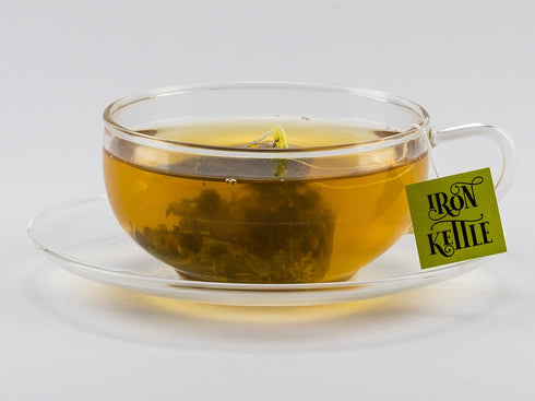 Iron Kettle Sanjeevani Collection | Peppermint & Turmeric | Herbal Green Tea blended with Peppermint, Turmeric, Amla & Nettle | 25 Tea bags...