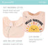 The Peanutshell Terry Baby Bib Set for Boys or Girls | Unisex 10 Pack Feeding, Teething, Drooling Hello Sunshine...