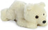 Aurora® Adorable Mini Flopsie™ Polar Bear Stuffed Animal - Playful Ease - Timeless Companions - White 8 Inches...