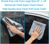 Easy Clean Fish Scale Nanoscale Cleaning Cloth,Streak Free Microfiber Glass Cleaning Cloths for Window Mirrors Windshields,Lint Free Microfiber Po...
